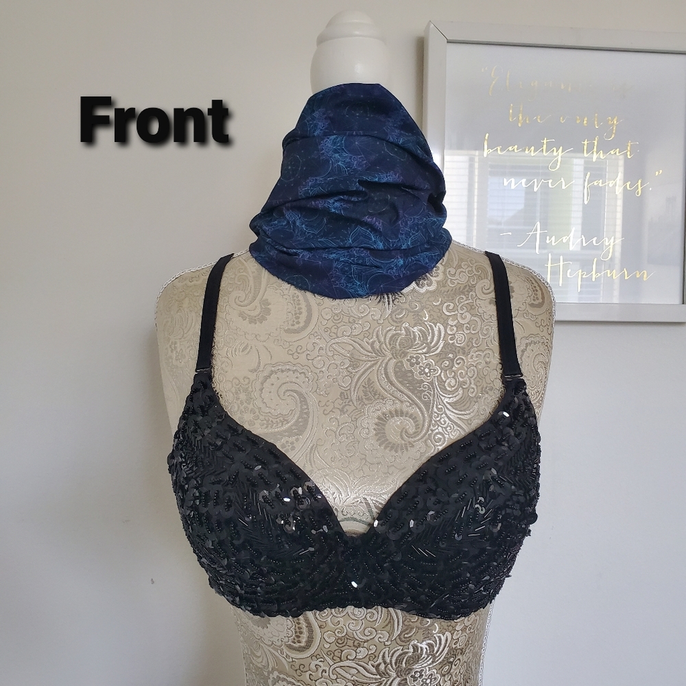Sequin Bra